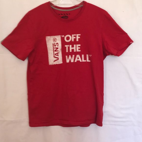 vans t shirt large